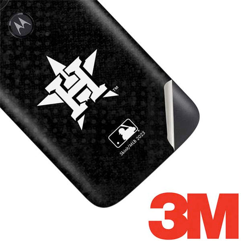 MLB Houston Astros Dark Wash Moto E5 Play Skin